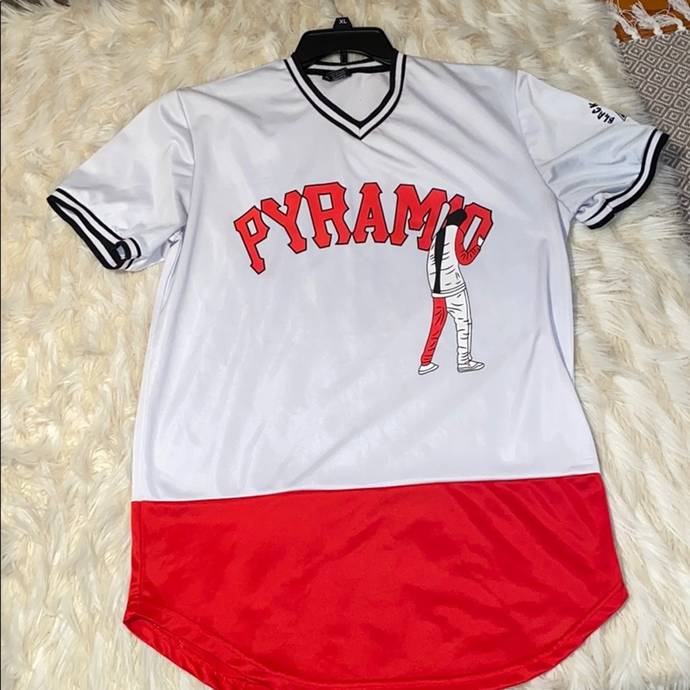 CHRIS BROWN BLACK PYRAMID JERSEY